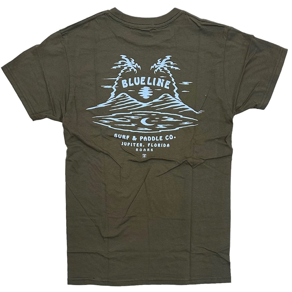 Roark Men's X Blueline Surf & Paddle Company Dunes Tee T-Shirt